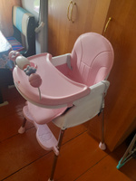 Стульчик-трансформер для детей от 6 месяцев Babyhit Biscuit, pink #4, Айзиля Ю.