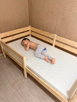 SleepBaby Кровать детская Sleep Baby,87х166х63 см, бежевый, светло-бежевый #76, Диана Т.