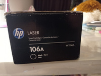 Картридж для лазерного принтера HP W1106A, черный (106A) #4, Татьяна