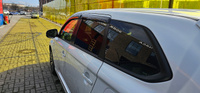 Дефлекторы боковых окон Mitsubishi Outlander 3 (Митсубиси Аутлендер) 2012-2022, ветровики на двери автомобиля, ТТ #1, Иван Т.