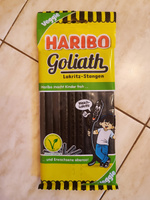 Мармелад жевательный Haribo Goliath Lakritz-Stangen 2шт по 125гр Германия / Харибо лакрица жевательный мармелад с лакрицей #70, Валерий Д.