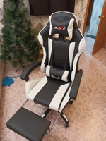 Игровое компьютерное кресло, белый #1, Евгений И.