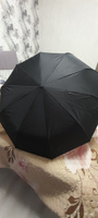 Зонт женский автомат, зонт мужской черный, антиветер, зонтик складной #113, Ольга Ш.