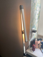Настольная лампа, бестеневая, 2 источника света, для офиса и школьника, Белая #8, Анастасия С.