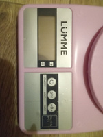Весы кухонные LUMME LU-1345 электронные max 10 кг, розовый опал #6, Александр П.