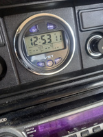 Автомобильные часы VST-7042V / температура - внутри и снаружи/ будильник / вольтметр / LED-подсветка #74, Юрий М.