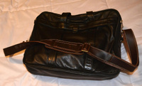 ремень для сумки плечевой, текстильный ремень мужской для сумки,натуральной кожи фурнитура, регулируемый ремень,темно-коричневый #3, Крупин Б.