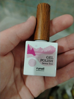 Гель-лак для ногтей гипоаллергенный c хлопьями юки Runail professional Gel polish (hema free) Yuki, 10мл №9735 #37, Александра А.