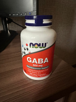 GABA / ГАБА , Now Foods, 500 мг, 100 капсул #24, Евгений Ф.