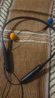 Наушники беспроводные Denmen DL01, с микрофоном, влагозащищенные, с магнитом, Черный #7, Александр Д.