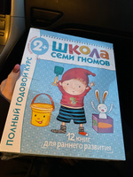 Развивающие книги для малышей 2+. Годовой курс занятий для развития и обучения детей. Детский обучающий комплект. Школа Семи Гномов. 1 книжка / Набор из 12 книг / Новый Базовый курс | Денисова Даша #4, Виктория Л.