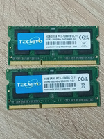 TECMIYO Оперативная память SODIMM 2xDDR3 4GB 1600 для ноутбука 2x4ГБ 2x4 ГБ (1.5V SODIMM PC3-12800s CL11 PIN 204  2RX8 ) #8, Александр 