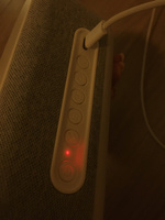 Часы настольные электронные с будильником с беспроводной зарядкой Bluetooth колонка #2, Альбом А.