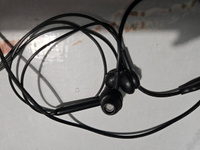 Lavrentii Shop Наушники проводные с микрофоном, USB Type-C, 3.5 мм, черный #5, Яна В.