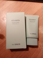 The Saem солнцезащитный крем для лица с центеллой для чувствительной, жирной и проблемной кожи 50 мл Eco Earth Cica Sun Cream SPF50+ #6, Нина Ч.