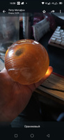 Акриловый шар для контактного жонглирования 100 мм, оранжевый #6, Светлана Б.