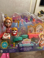 Игровой набор Mattel Enchantimals Royal Викторианский туалетный столик, кукла и питомец с аксессуарами, GYJ05 #25, Анастасия К.