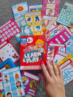 100 интересных игр и заданий "LEARN&PLAY. Игры для начинающих изучать английский язык", 6+, 50 двусторонних карточек #1, На К.