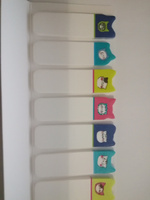 Клейкие закладки M&G So Many Cats бумажные 4 цвета по 20 листов 15x53 мм #6, Ирина