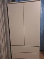 Шкаф для одежды белый распашной шкаф с ящиками в детскую в спальню для вещей #1, Ксения Б.