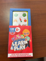100 интересных игр и заданий "LEARN&PLAY. Игры для начинающих изучать английский язык", 6+, 50 двусторонних карточек #8, Наталья Ч.