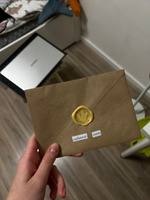 Конверт крафт С6, 114х162мм, крафтовый бумажный подарочный конверт с клеевым треугольным клапаном, комплект 10 шт #32, Анастасия К.