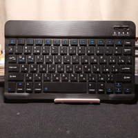 bluetooth беспроводная мини Клавиатура с русскими буквами / набор для компьютера, планшета ,телефона ,ноутбука,андроид / шумоизоляция для клавиатуры #25, Лина Б.