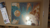 Алмазная мозаика на подрамнике 40х50 Загадочная луна #5, Максим К.