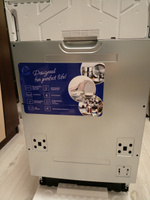 Посудомоечная машина встраиваемая 45 см DELVENTO VGB4602 / 6 программ / 10 комплектов / Подсветка / Класс A++ / Active сушка / Половинная загрузка / 3 ящика загрузки / LED дисплей / индикация времени #6, Анис Х.