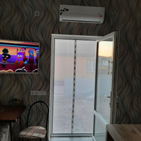 Москитная сетка на дверь на магнитах SunHouse стекловолокно, 210 /95 см, цвет белый #160, Лилия А.