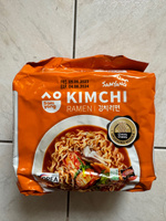 Лапша быстрого приготовления Kimchi Ramen со вкусом кимчи Samyang, пачка 80 г х 5 шт #33, SRG P.