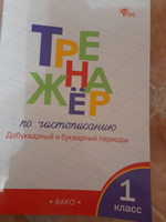 Тренажёр по чистописанию 1 класс. Добукварный и букварный периоды. ФГОС | Жиренко Ольга Егоровна, Лукина Таисия Михайловна #8, Марина С.