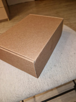 Коробка картонная самосборная, 22х16х8 см, картон Т23, (Гофрокороб 220х160х80 мм, короб самосборный, почтовый). #7, Ростислав А.