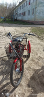 Электровелосипед трехколесный для взрослых Izh-Bike (Иж-Байк) FARMER 24" Красный металлик #7, Виталий