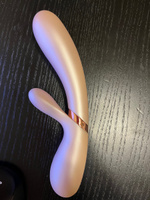 Согревающий вибростимулятор Satisfyer Hot Lover Champagne, вибратор с функцией нагрева и управлением через приложение Сатисфаер #4, Надежда К.