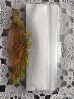 Силиконовая приманка Nano Micro Minnow 2.5 см (18шт) цвет: Green flake (CrazY для ловли мормышкой и микроджигом, мормышинг) #26, Иван В.