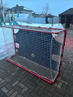 Ворота хоккейные с усиленной сеткой, разборные VITOKIN, размер: 183х122х50см #5, Irina J.