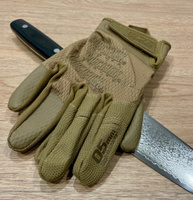 Стрелковые перчатки с сенсорными вставками MECHANIX Specialty 0,5мм Coyote #4, Симба