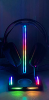 Держатель подставка для наушников New Bee Z12 с RGB подсветкой и беспроводной зарядкой #7, Владислав Л.