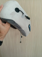 Подушка массажная роликовая беспроводная для шеи DUAL RELAX с фиксирующими застежками и съемным чехлом #2, Мохамед Э.