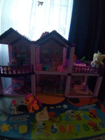 Кукольный домик с аксессуарами "Розовая мечта", дом для кукол с мебелью, игрушки для девочек от 3 лет #8, Олеся Р.