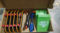 Фингерборд, набор фингер скейтов самокатов с мини шортами для пальцев и рампой #1, Алина Ф.