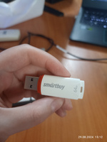 SmartBuy USB-флеш-накопитель Crown 64 ГБ, белый матовый #7, Вероника А.