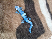 Ящерица Геккон подвижный сувенир антистресс игрушка #1, Петух Семен