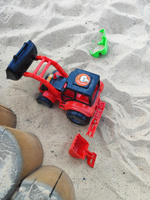 Синий трактор с ковшом машинка игрушка детская для мальчиков #20, Константин К.