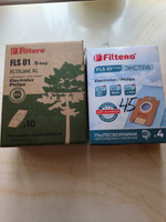 Мешки-пылесборники Filtero FLS 01 (S-bag) ECOLine XL, для Philips, Electrolux, бумажные, 10 штук + фильтр. #81, Елена Ш.