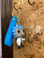 Брелок резиновый для ключей Rick&Morty (Rick) #6, Матвей М.