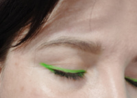 Farres cosmetics Карандаш для макияжа глаз, водостойкий NEON тон 102K Салатовый #59, Кристина П.