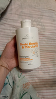 GREEN MAMA Шампунь для восстановления волос PHYTO KERATIN & MARULA OIL с маслом марулы 400 мл #39, Элеонора С.