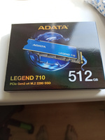 ADATA 512 ГБ Внутренний SSD-диск Legend 710 (ALEG-710-512GCS) #19, Олег